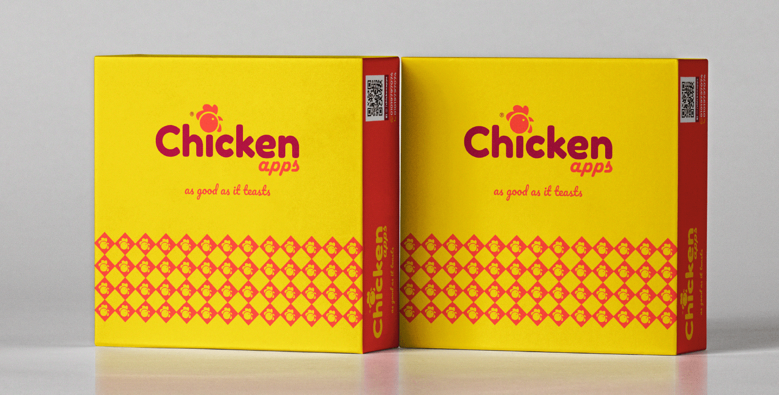 Chicken apps full branding