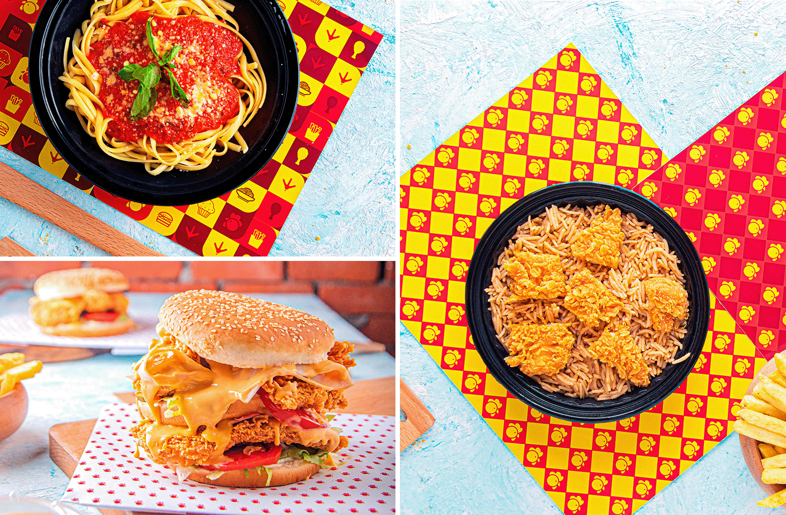 Chicken apps full branding
